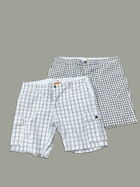 DOCKERS (2 pieces) Plaid Shorts BUNDLE. Size 44